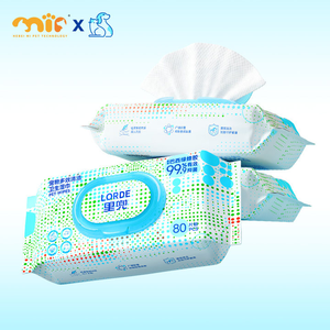 Meilleures ventes directes d'usine Lingettes humides hydratantes hypoallergéniques à séchage rapide pour animaux de compagnie - Product Image 1