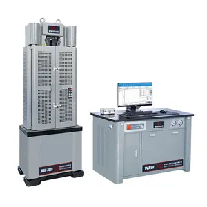 Máquina de teste universal hidráulica, computador de cera + máquina de teste elástica de aço, preço + equipamentos de engenharia