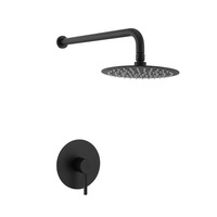 Ensemble de robinetterie de douche en promotion : Kit de finition de douche monofonction avec système de douche pluie 8 pouces
