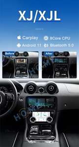 GPS navigasyon <span class=keywords><strong>Android</strong></span> 11 8 + 128G araba radyo multimedya kafa ünitesi Stereo alıcı ekran için Jaguar XJ XJL XJR 2011-2018 - Product Image 4
