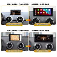 Zlh Android 13 pantalla táctil coche 8,8 "estéreo Carplay Auto para Audi A1 2013 2014 - 2018 Radio Video Audio navegación Gps