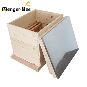 Factory Outlet Langstroth Bee Hive Box 10 Frame Fir Wood Casa de miel de madera Nueva condición Equipo de apicultura para granjas de abejas - Product Image 6
