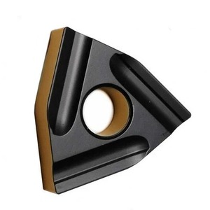 Tuyệt vời ổn định nhiệt tam giác thép Worm quay CNC phay chèn tùy chỉnh OEM hỗ trợ cho chế biến kim loại - Product Image 1