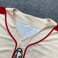 Jersey Baseball Berkualitas Tinggi-Layanan ODM&OEM/MOQ 1 Buah