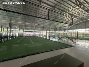 SSTD <span class=keywords><strong>PADEL</strong></span> Extérieur Super Panoramique Paddle Sports Usine Personnalisée Cancha De <span class=keywords><strong>Padel</strong></span> Luxe <span class=keywords><strong>Padel</strong></span> <span class=keywords><strong>Tennis</strong></span> Court - Product Image 5