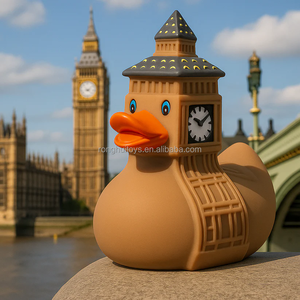 Canard en caoutchouc fantaisie Thème Royal Souvenir Cadeau personnalisé avec couronne royale et design de collier - Product Image 6