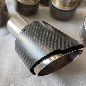 Carbon Fiber Exhaust Pipe Muffler Tip Exhaust Tip for BMW M2 M3 M4 M5 M6 M135i M235i M140i M240i M335i M340i M435i M440i - Product Image 4