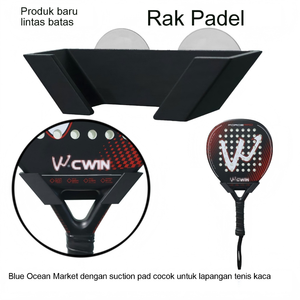Soporte para raquetas de pádel y pickleball P&P, adecuado para pistas de tenis con redes - Product Image 5