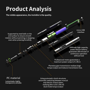 2025 UFTOOLS 35 piezas destornillador eléctrico inteligente inalámbrico destornillador eléctrico <span class=keywords><strong>USB</strong></span> destornillador eléctrico - Product Image 3