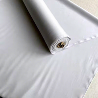 Tissu en satin de soie tissé élastique de qualité supérieure 19 Momme, largeur 140 cm, 45 couleurs, poids lourd, pour robes de mariée de luxe pour filles