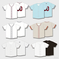 Maillot d'entraînement de baseball personnalisé en gros, respirant, à séchage rapide, en polyester, pour jeunes et enfants, uniforme d'entraînement d'équipe avec short