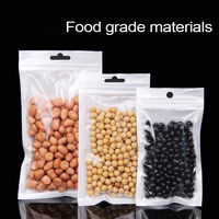 Custom Logo Printing Recyclable Glossy Plastic Ziplock Clear Bags Mobile Phone Case Cover USB Cables Computer Earphone Packaging