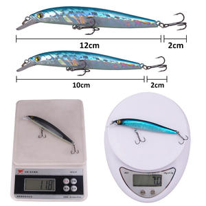 Leurre flottant XY-300 12cm 15g avec sonnette pour la pêche au bar, appât artificiel pour la pêche à la ligne - Product Image 2