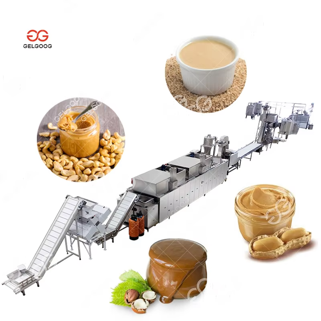 Peanut Paste Making Machine Processing Plant Peanut Butter Plant