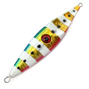 Saltwater Fishing Glow Metal Jig Offshore Vertical Lead Fish Slow Pitch Jigging Lure Jigs