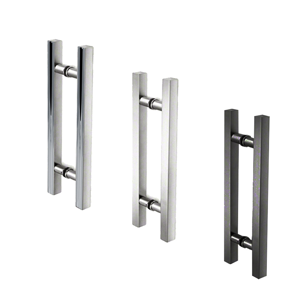 Luxury Modern Style Door Handle Stainless Steel 201 304 316 Matte Black Silver Door Inline Rectangular Pull Handle