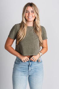 New <b>Short</b> <b>Sleeve</b> Cropped T -<b>Shirt</b> Women Fashion Solid Simple <b>Lady</b> Crop Top Casual Custom Summer T-<b>shirt</b> for Women - Product Image 3