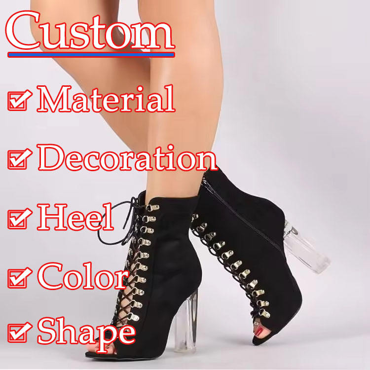 Botas femininas de salto alto, botas femininas com salto alto