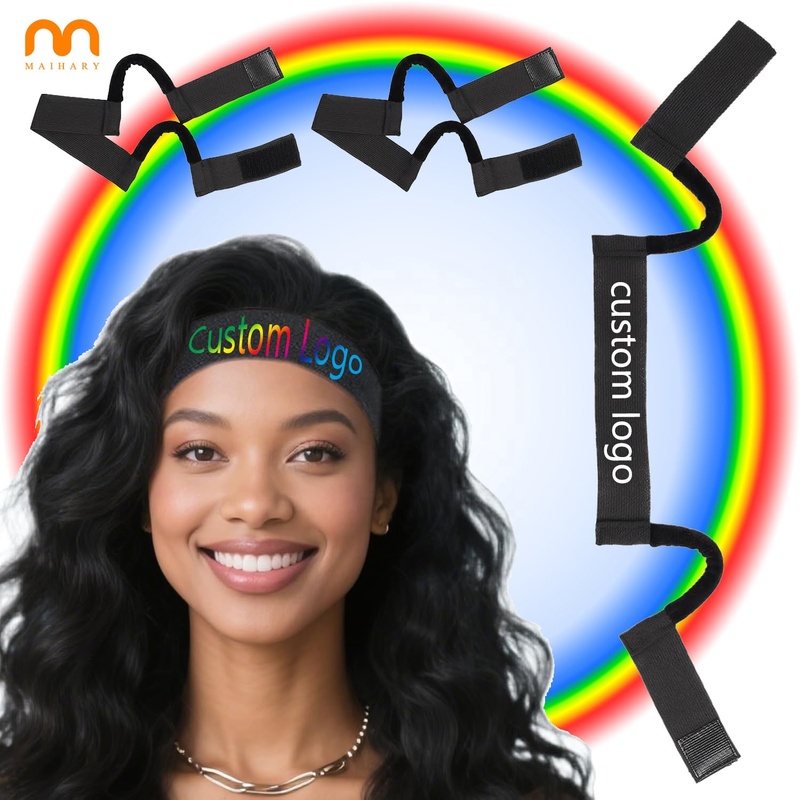 Custom Logo Paddle Hair Brush Wig