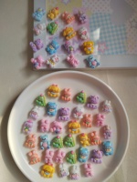 Breloques animales Kawaii en résine à dos plat pour épingles à cheveux, scrapbooking, bijoux DIY, artisanat et accessoires de décoration