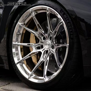 Oferta Especial: Llantas de Aleación Forjadas Personalizadas de Lujo de 19, 20 y 22 Pulgadas con Acabado Pulido y Diseño Cóncavo 5x114.3 5x130 5x120 5x112 para BMW, Audi, <span class=keywords><strong>Nissan</strong></span> <span class=keywords><strong>GTR</strong></span> - Product Image 1