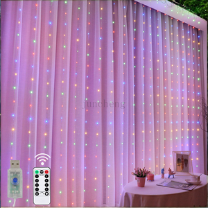 Connectable Icicle Fairy String Lights IP65 <b>Led</b> Dimmable Curtain Garland New Year Christmas <b>Tree</b> Wedding Indoor Outdoor Decor - Product Image 2