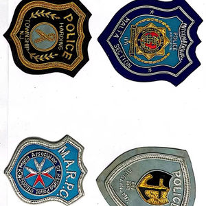 Insignias Bordadas a Mano para Oficiales, Insignias Personalizadas con Hilo Metálico - Product Image 1