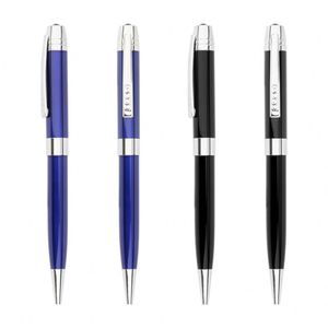 Stylo bille de luxe en métal de haute qualité du fabricant, logo personnalisé, largeur d'écriture 1,0 mm, pour cadeaux d'entreprise - Product Image 1