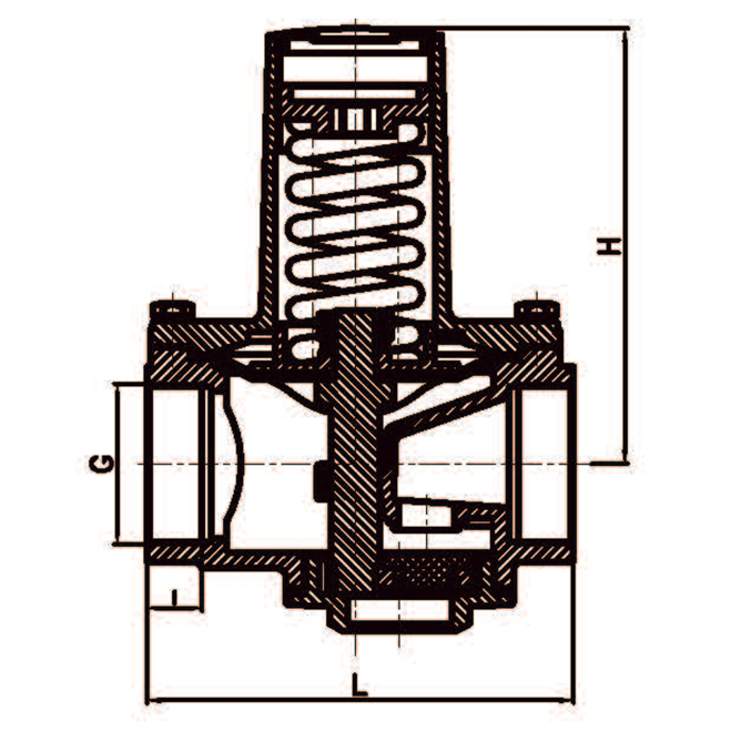 Lead-Free Brass Low Pressure Adjustable RV Water Pressure Reducing Regulator Valve