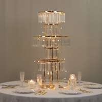 Centre de table lumineux à LED pour scène de mariage, adapté à la décoration de table de soirée de danse de mariage