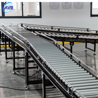 Convoyeur de chargement personnalisé en usine, convoyeur de chargement et de déchargement flexible rétractable, ligne de convoyage extensible à rouleaux