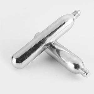 Capsule de bouteilles de cartouche de Co2 de 88g de produits alimentaires ou de qualité industrielle de marque personnalisée en gros des usines - Product Image 4