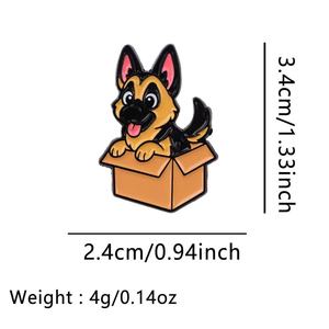Pins de Solapa de Animales de Aleación de Zinc al por Mayor para Gatos y Perros - Pins Metálicos para Mochilas, Sombreros y Bolsos - Product Image 6