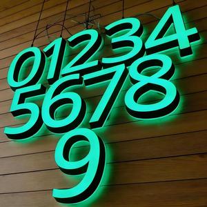 Letrero Luminoso con Logotipo Iluminado con LED 3D Acrílico para Interiores, Fácil Instalación, Luz Blanca Cálida Suave - Product Image 2