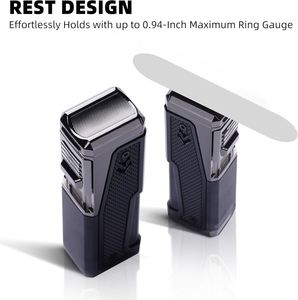 Creative Cigar <b>Lighter</b> V Cutter with Triple Flame and Torch Windproof Portable Butane Gas <b>Lighter</b> for Giveaways - Product Image 2