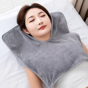 2Pcs Sợi Nhỏ Thẩm Mỹ Khăn Cho Chăm Sóc Da Mặt Nạ Loại Bỏ Mặt Bọc Mềm Facial Vải Với Chia Thiết Kế Spa Khăn - Product Image 4