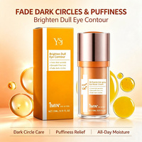 Crème pour les yeux YSJ Vegan 5D Peptide Anti-âge Anti-rides Éclaircissant Cernes Anti-poches Raffermissant la peau sous les yeux 15ml