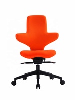 Silla Ergonómica de Oficina Tipo Sillín, Postura Dinámica al Sentarse, Silla de Equitación con Altura Ajustable y Base Giratoria