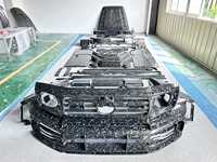 Kit carrosserie en fibre de carbone sèche de haute qualité pour Mercedes-Benz W464 Classe G G63 au style MSY P920 : pare-chocs avant et arrière, ailes, capot, spoiler