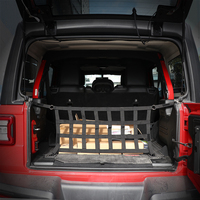 Accessoires de voiture Protection arrière du coffre Cargo Net Cover pour Jeep Wrangler JL 2018 2019