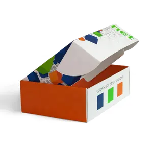 ふた付きのリサイクル可能な紙のギフトボックス、大きな折りたたみ式のプレゼント包装ボックス、花嫁介添人の提案ボックス