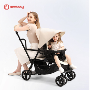 Cochecito Doble Ligero para Bebés - Portátil y Práctico para Familias con Gemelos o Hermanos - Product Image 2