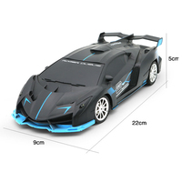 ROXGOCT Voiture de Course RC de Simulation Série 2.4G 1:18 Vente Chaude avec Lumières Jouets Télécommandés Électriques en Plastique pour Enfants