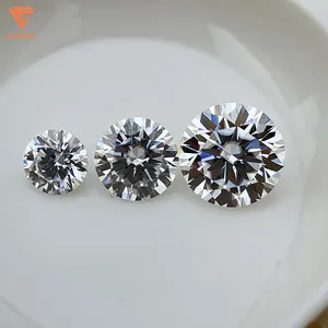 Manufacturer DEF Color VVS1 Clarity Moissanite Diamond Price Per Carat Moissanite Loose Stone 8 Hearts and Arrows