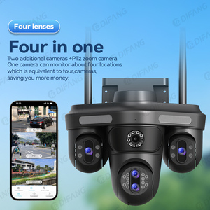 35mp 7 ống kính <span class=keywords><strong>4</strong></span> màn hình PTZ an ninh máy ảnh ngoài trời không thấm nước Wifi 360 mạng Máy ảnh 10x zoom tự động theo dõi <span class=keywords><strong>IP</strong></span> máy ảnh - Product Image 3