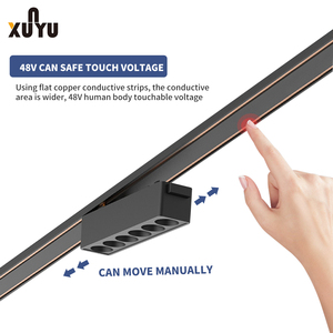 XUNYU 26MMスマート調光可能超薄型LED磁気トラックライト48Vスリムトゥヤ磁気トラックライト - Product Image 2