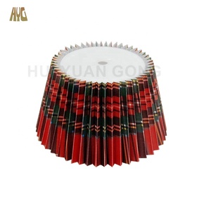 Hot bán hiện đại & mộc mạc đèn bàn dễ dàng cài đặt có thể tháo rời ưa thích vải xếp li chụp đèn ánh sáng bao gồm mục trang trí - Product Image 2