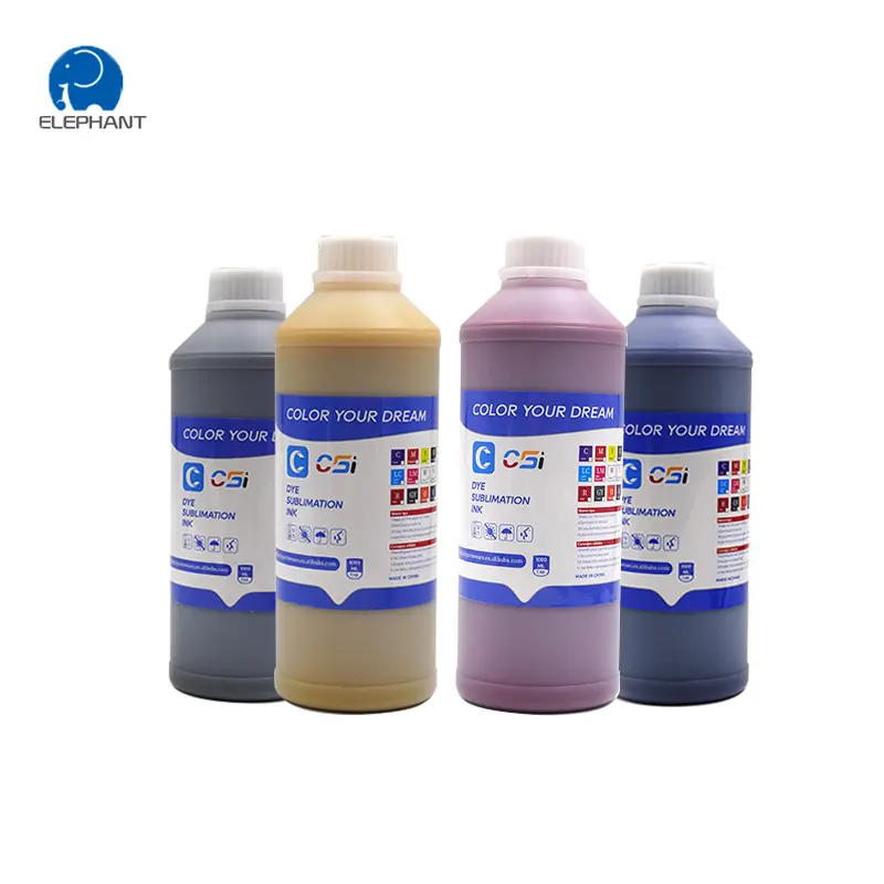 Hoge Dichtheid Printer F6070 F6200 F6270 Warmte Overdracht Lnk Textiel Afdrukken 1000Ml Sublimatie Inkt