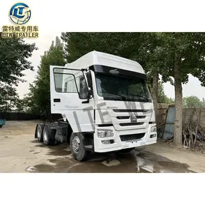 Sinotruk Howo 420 Hp 371hp 6x4 6x6 euro2 moteur diesel tête de remorque camions tracteurs d'occasion à vendre
