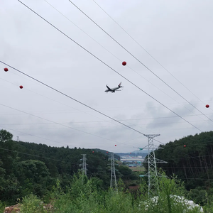 Esfera Marcadora de Línea de Transmisión para Navegación Visual de Pilotos, Esfera de Advertencia para Líneas Aéreas, Esfera de Aviación Anticolisión - Product Image 3